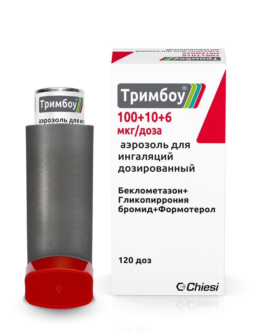 Тримбоу аэроз. д/инг дозир. 120доз
Тримбоу аэроз. д/инг дозир. 120доз
