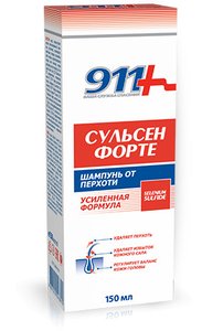 911 Сульсен форте шампунь д/всех типов волос 150мл