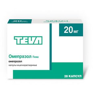 Омепразол-Тева капс. 20мг №28