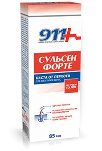 911 Сульсен-форте паста д/всех типов волос 85мл