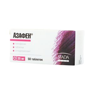 Азафен таб. 25мг №50