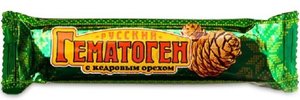 Гематоген Русский Кедровый орех 40г