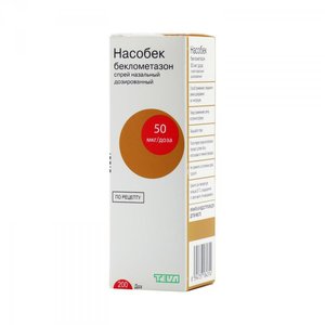 Насобек спрей наз. доз. 50мкг/доза 200доз №1