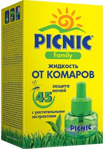 

Пикник Фэмили жидкость от комаров 45 ночей