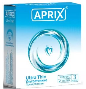 Презервативы Априкс ультратонкие №3 vizit презервативы увеличенного размера большие 12