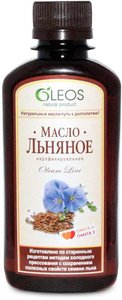 Льняное масло пищевое Олеос 200мл ecolatier green масло для душа здоровье