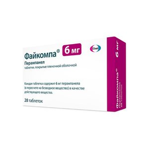 

Файкомпа таб. п/о 6мг №28