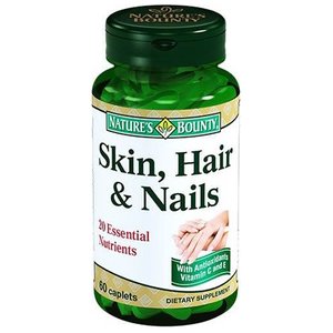 Нэйчес Баунти Кожа волосы ногти капс. №60 витамины и минералы кожа волосы ногти 60 кап