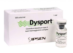 Диспорт лиоф.пригот.р-ра в/м.п/к введ. 500 ЕД №1