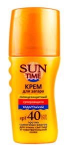 Сан Тайм Крем д/загара Суперзащита спф40 150мл в Санкт-Петербурге и области