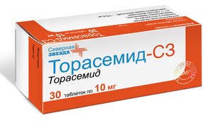 Торасемид СЗ таб. 10мг №30 торасемид сз таблетки 10 мг 30 шт
