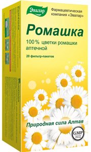 

Ромашка цветки Эвалар ф/п 1,5г №20