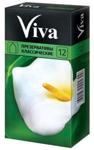 Презервативы Вива классические №12