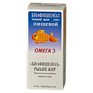 

Рыбий жир Биафишенол пищевой 100мл