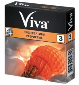 Презервативы Вива ребристые №3 viva презервативы классические 12