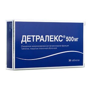 Детралекс таб. п/о 500мг №30