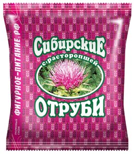 Отруби Сибирские Пшеничные (с расторопшей) 200г в Санкт-Петербурге и области