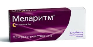Меларитм таб. п/о 3мг №12 в Санкт-Петербурге и области