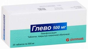 

Глево таб. п/о 500мг №25