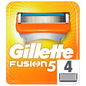 Кассета Gillette Fusion д/станк бритв муж №4 gillette 4 в 1 точный триммер бритва и стайлер 1 кассета с 5 лезвиями styler
