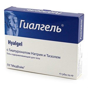 Гиалгель гель 4г туба №4 в Санкт-Петербурге и области