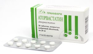 Аторвастатин таб. п/о 20мг №30 аторвастатин акос таб п п о 20мг 90