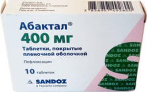 Абактал таб. п/о 400мг №10