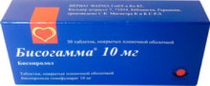 Бисогамма таб. п/о 10мг №30