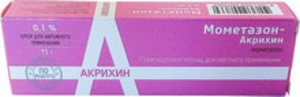 Мометазон-Акрихин крем 0,1% 15г скрепки ные 28 мм 100 шт розовые