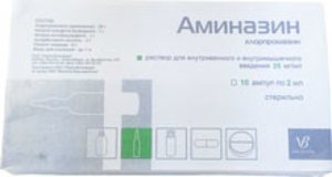 Аминазин р-р д/ин. амп. 2.5% №10 письма из блокады
