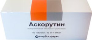 Аскорутин таб. №50 аскорутин таблетки 50 мг 50 мг 50 шт