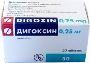 Дигоксин таб. 0.25мг №50 суприламин таб 25мг 20