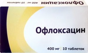 Купить Офлоксацин таб. п.о 400мг №10, Озон МНН