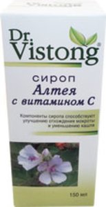 Др. Вистонг Сироп алтея с витамином С 150мл
