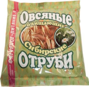 Отруби Сибирские Овсяные (очищающие) 200г