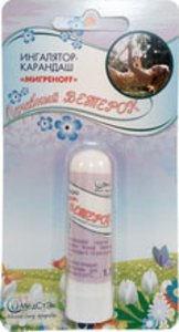 Ингалятор-карандаш Лечебный Ветерок МигренOFF 1.3г в Санкт-Петербурге и области