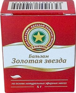 Золотая звезда бальзам 4г
