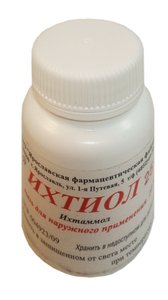 

Ихтиол мазь 10% 25г