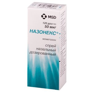 Назонекс спрей наз. 50мкг/доза 18г 120 доз