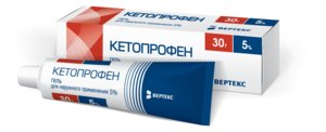 

Кетопрофен гель 5% 30г