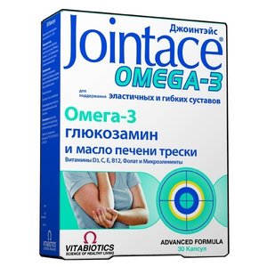 

Джоинтэйс омега-3 капс. 0.9г №30