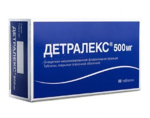 Детралекс таб. п/о 500мг №60