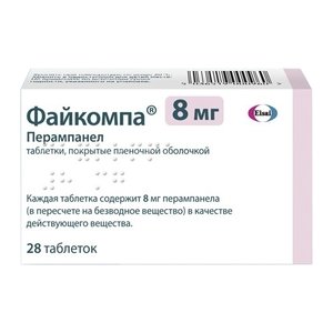 

Файкомпа таб. п/о 8мг №28