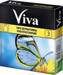 Презервативы Вива ультратонкие №3 viva презервативы классические 12