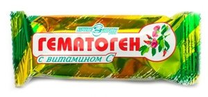 Гематоген Русский Витамин С 40г гематоген русский кокос в шоколадной глазури 40г