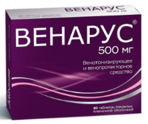 Венарус таб. п/о 450мг+50мг №30