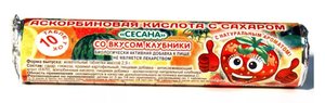 

Аскорбиновая к-та с сахаром таб. 2.9г. №10 крутка. БАД