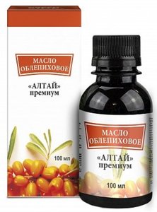 Облепиховое масло Алтай премиум 100мл