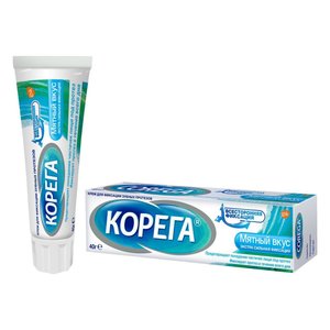 Корега крем д/фикс. зуб. протезов 40г Экстра сильный Мятный