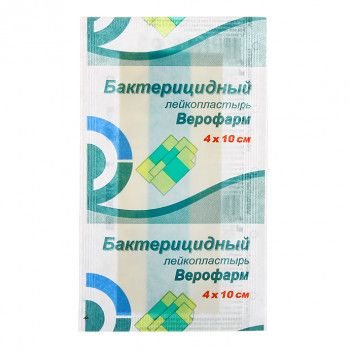 

Пластырь бактерицидный 4х10см